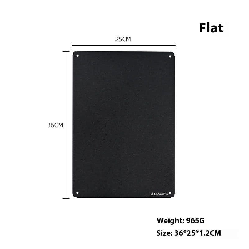image-Combination Table Multifunctional Unit Fireback Portable Folding Camping Table