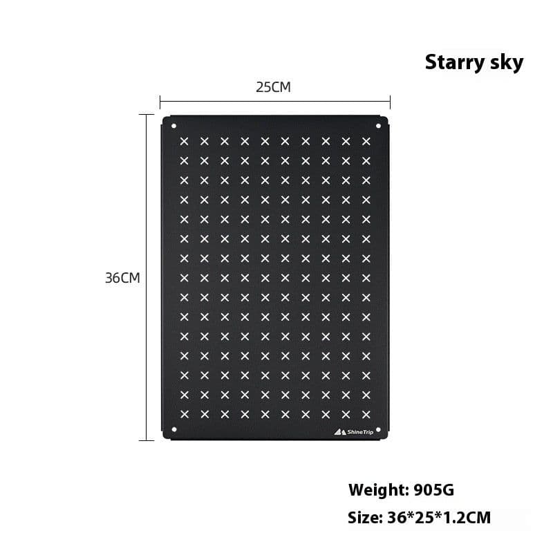 image-Combination Table Multifunctional Unit Fireback Portable Folding Camping Table