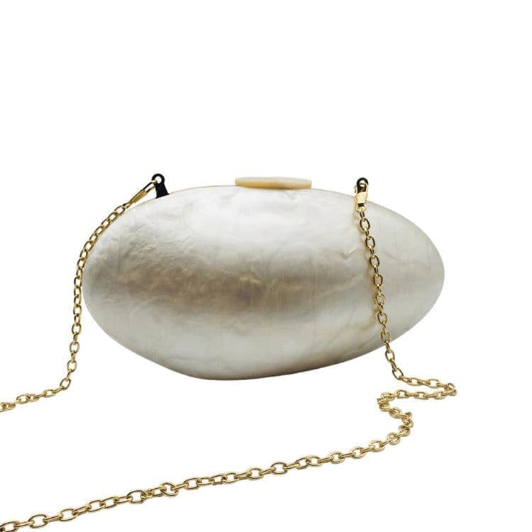 image-New Shell Color Acrylic Dinner Clutch