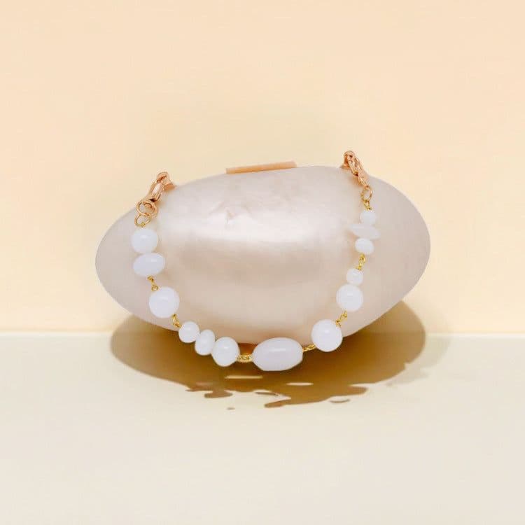 image-New Shell Color Acrylic Dinner Clutch
