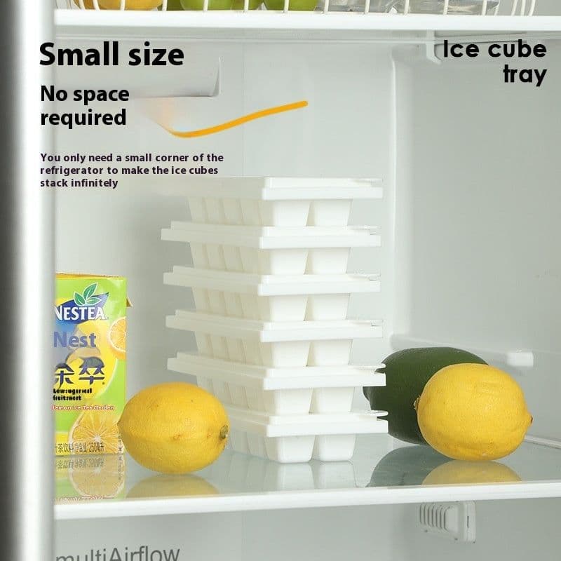 image-Twisting Ice Cup Rotating Release Ice Cube Trays Rotation With Cover Ice Block Mold For Freezer Home Refrigerator Storage