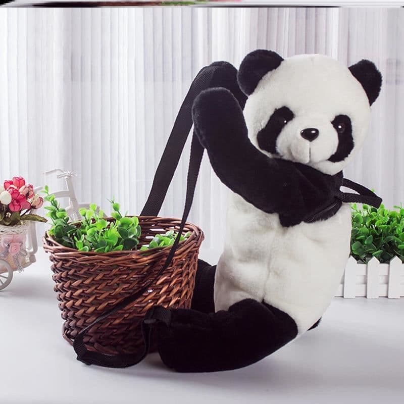 image-Children's Plush Toy Doll Cartoon Backpack