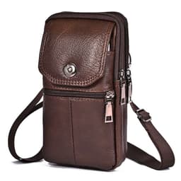 image-Men's Multi-functional Outdoor Portable Fashion Leather Belt Bag