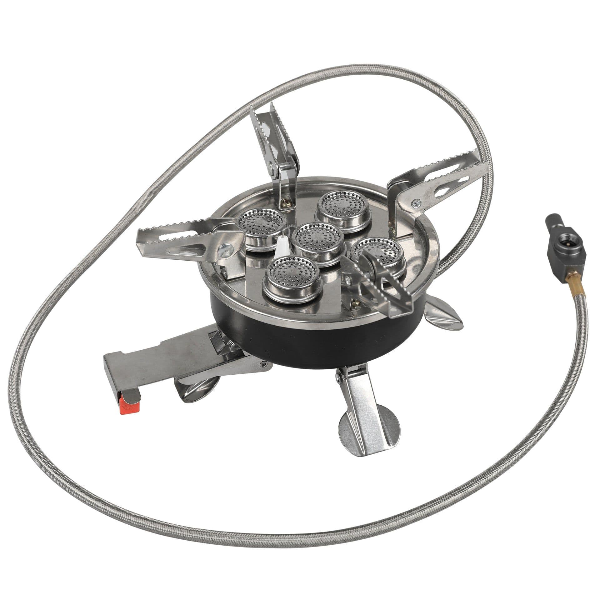 image-Outdoor Picnic Portable Foldable Camping Stainless Steel Split Stove