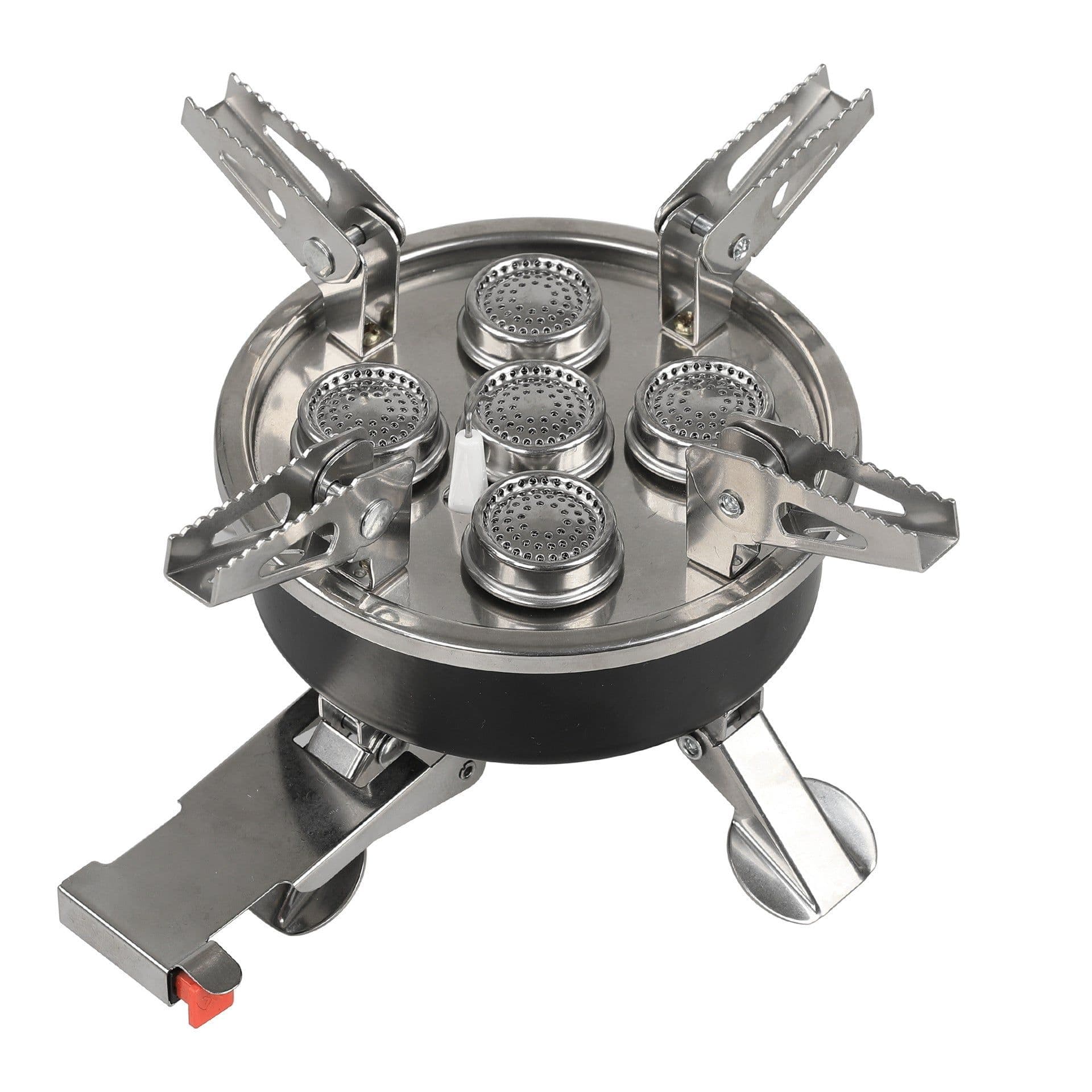 image-Outdoor Picnic Portable Foldable Camping Stainless Steel Split Stove
