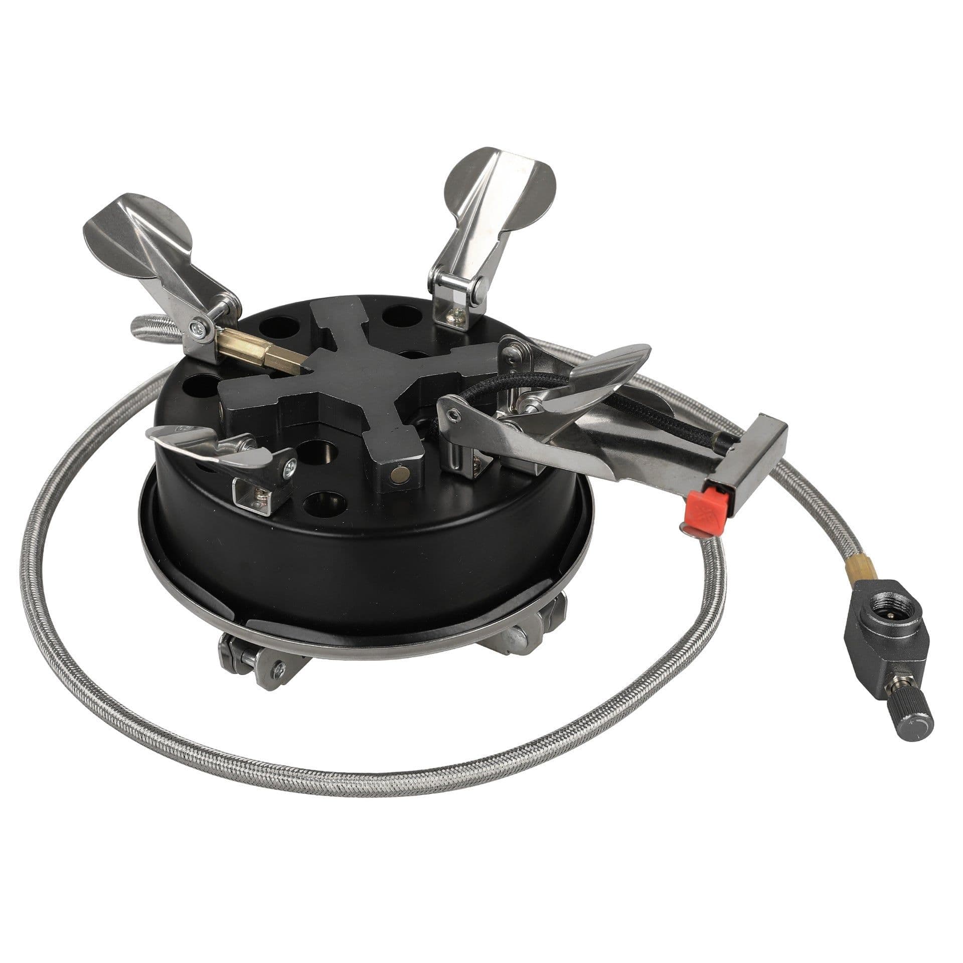 image-Outdoor Picnic Portable Foldable Camping Stainless Steel Split Stove