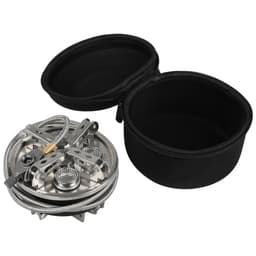 image-Outdoor Picnic Portable Foldable Camping Stainless Steel Split Stove