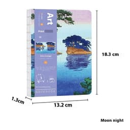 image-Ukiyo-e Series Kanagawa Surfing Village Retro Artist Ledger