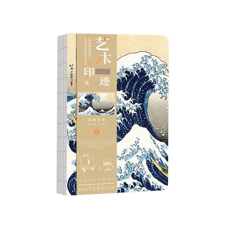 image-Ukiyo-e Series Kanagawa Surfing Village Retro Artist Ledger