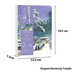 image-Ukiyo-e Series Kanagawa Surfing Village Retro Artist Ledger