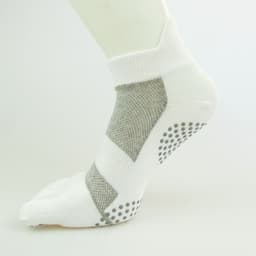 image-Men's Cotton Running Sports Toe Socks