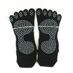 image-Men's Cotton Running Sports Toe Socks