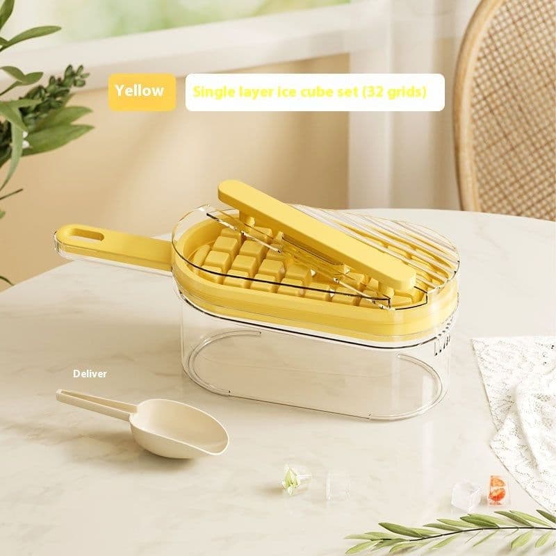 image-Large Capacity With Shovel Press Ice Maker Food Grade Ice Cube Film