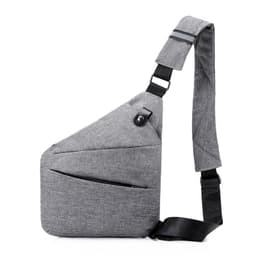 image-Men's Casual Sports Checkered Outdoor Single-shoulder Bag