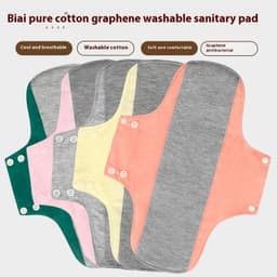 image-Graphene Protection Mat Cotton Antibacterial Waterproof Sanitary Pads Urine Leakage For The Elderly