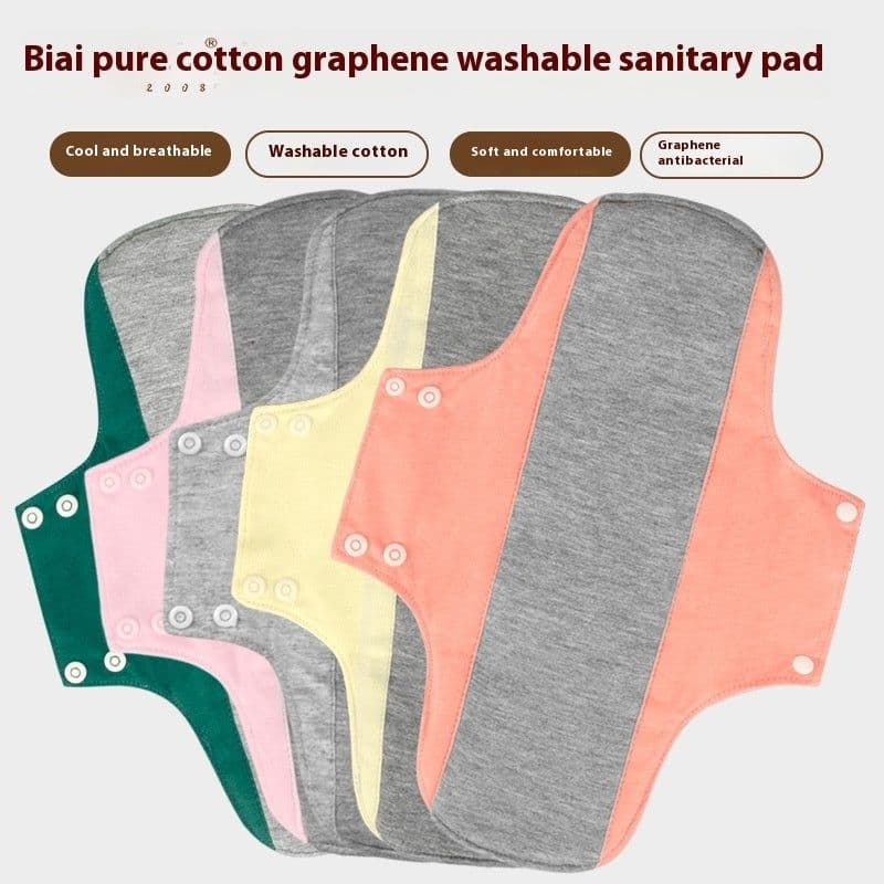 image-Graphene Protection Mat Cotton Antibacterial Waterproof Sanitary Pads Urine Leakage For The Elderly