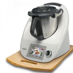 image-Wooden Cooking Machine Tray Kitchen Countertop Coffee Machine Sliding Base