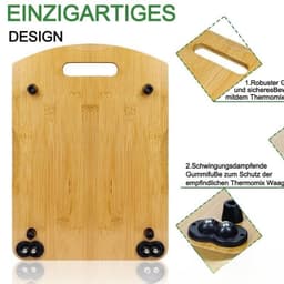 image-Wooden Cooking Machine Tray Kitchen Countertop Coffee Machine Sliding Base
