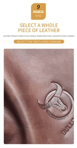 image-Bull Captain High-grade Large-capacity Genuine Leather Men's Shoulder Crossbody