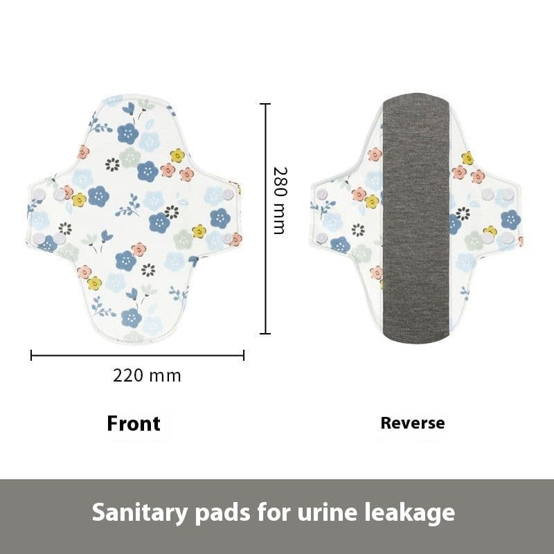 image-Graphene Protection Mat Washable Sanitary Napkin Antibacterial Pure Cotton Breathable