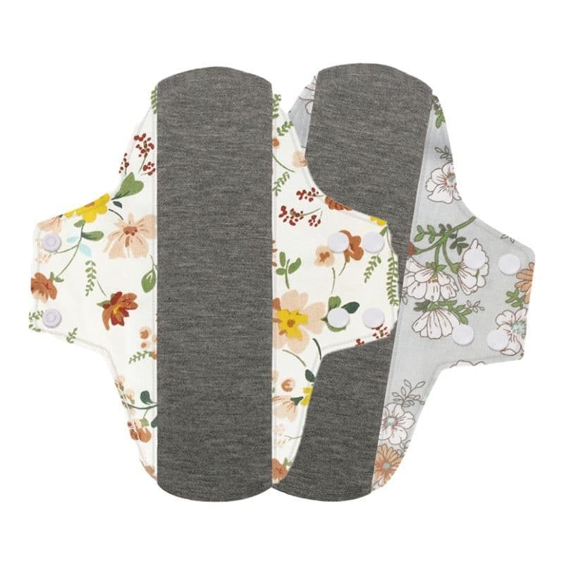 image-Graphene Protection Mat Washable Sanitary Napkin Antibacterial Pure Cotton Breathable