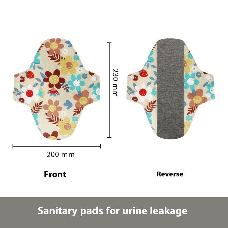 image-Graphene Protection Mat Washable Sanitary Napkin Antibacterial Pure Cotton Breathable