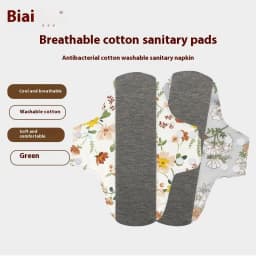 image-Graphene Washable Protection Mat Pure Cotton Leakproof Urine Elderly Pregnant Sanitary Napkin