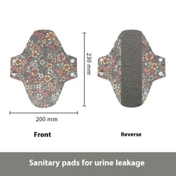image-Graphene Washable Protection Mat Pure Cotton Leakproof Urine Elderly Pregnant Sanitary Napkin