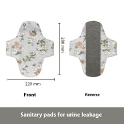 image-Graphene Washable Protection Mat Pure Cotton Leakproof Urine Elderly Pregnant Sanitary Napkin