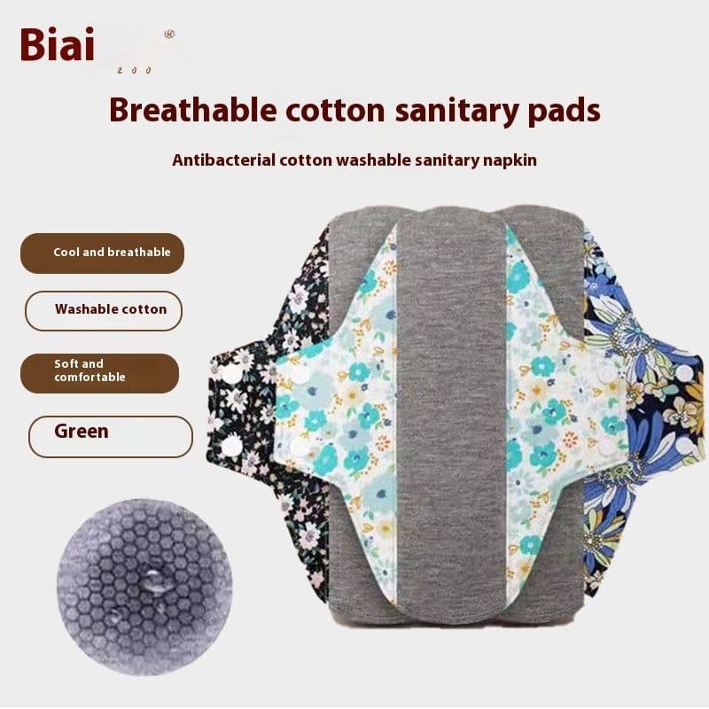 image-Graphene Washable Pure Cotton Health Pad For The Elderly Leak-proof Urine