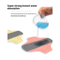 image-Graphene Protection Mat Washable Sanitary Pad Pure Cotton For The Elderly