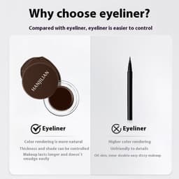 image-Make-up Creamy Eyeliner Long-lasting Smooth Waterproof Smear-proof Down To Crouching Silkworm Novice Students