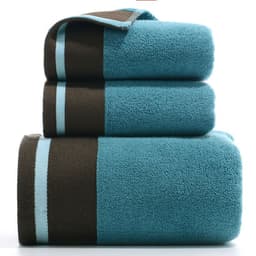image-Pure Cotton Towels Three-piece With Hand Bath Towel Class
