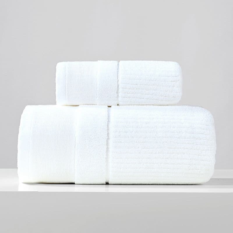 image-Pure Cotton Towels Three-piece With Hand Bath Towel Class
