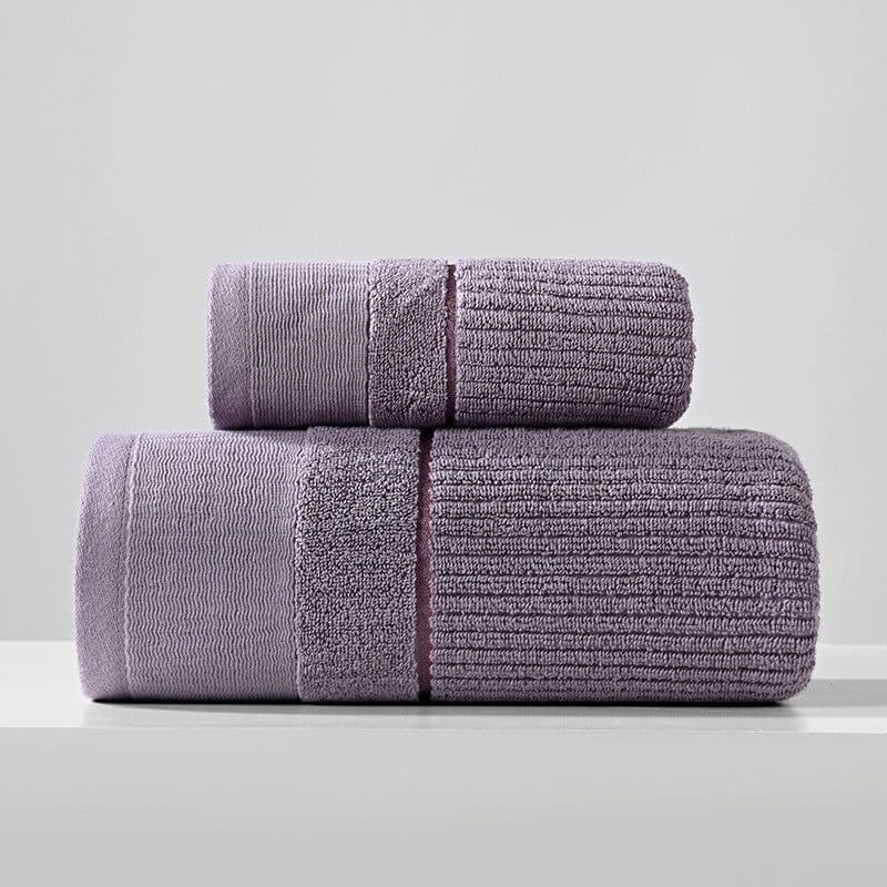 image-Pure Cotton Towels Three-piece With Hand Bath Towel Class