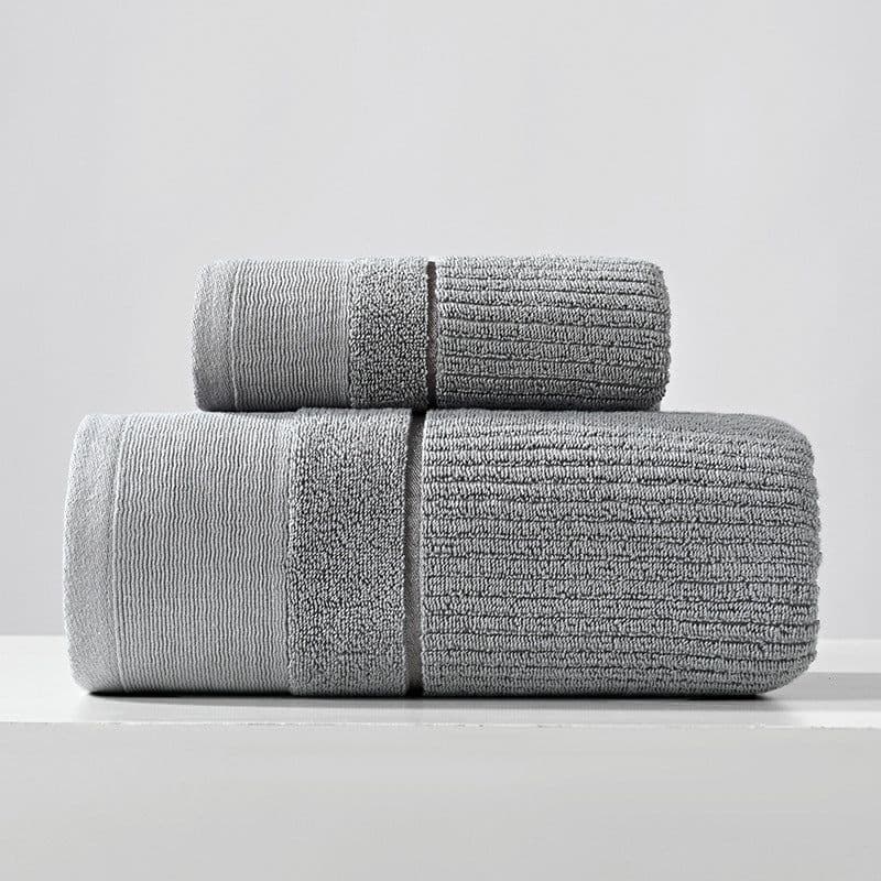 image-Pure Cotton Towels Three-piece With Hand Bath Towel Class