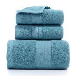 image-Pure Cotton Towels Three-piece With Hand Bath Towel Class