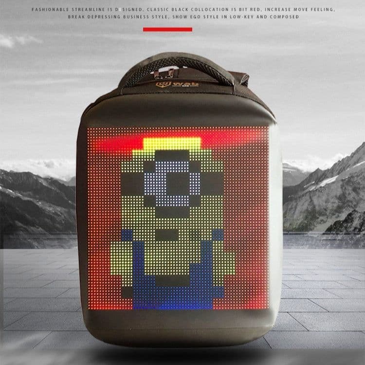 image-Led Advertising Backpack Screen Portable Mobile Phone WiFi Mobile Control