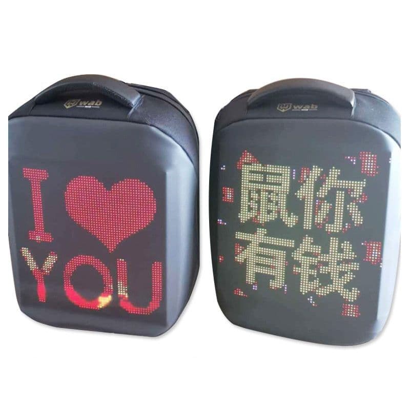 image-Led Advertising Backpack Screen Portable Mobile Phone WiFi Mobile Control