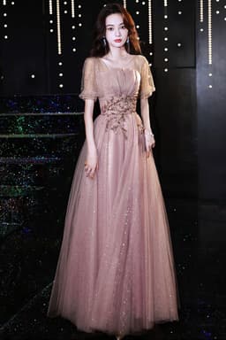 image-New Birthday Banquet Party Elegant Socialite Host Fairy Slim Evening Dress For Women