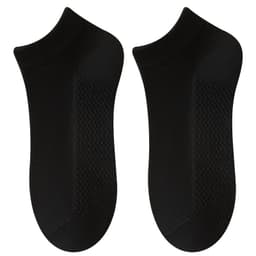 image-Cotton Anti-Pilling Short Socks Men's Deodorant And Sweat-absorbing Invisible Tight Mesh Boat Socks