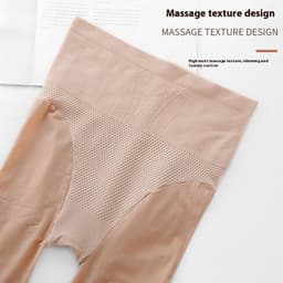 image-New Peach Hip Belly Contracting And Hip Lifting Steel Wire Stocking Spring And Autumn Slimming Anti-snagging