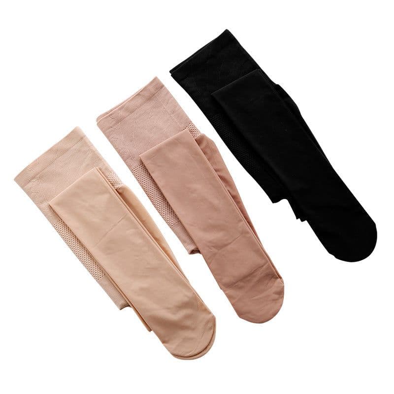 image-New Peach Hip Belly Contracting And Hip Lifting Steel Wire Stocking Spring And Autumn Slimming Anti-snagging