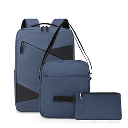 image-New Business Commute Business Trip Computer Backpack Men's Three-piece Set