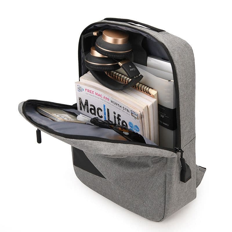image-New Business Commute Business Trip Computer Backpack Men's Three-piece Set