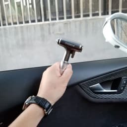 image-Multifunctional All-metal Emergency Window Break Hammer Stainless Steel