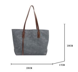 image-Women's Casual Fashion Large Capacity Totes