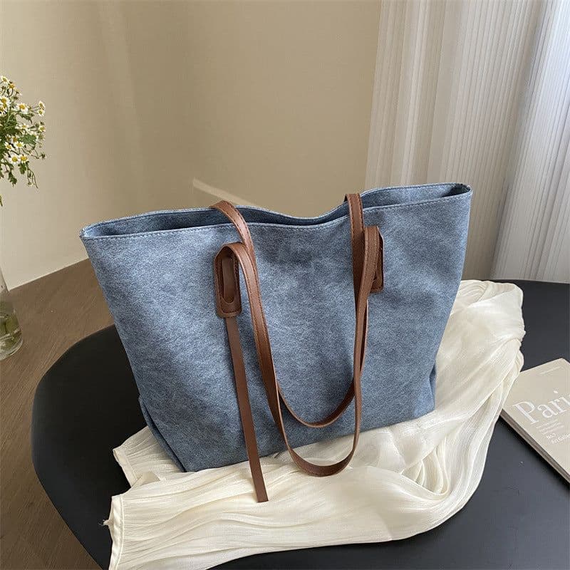 image-Women's Casual Fashion Large Capacity Totes