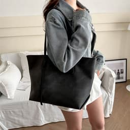 image-Women's Casual Fashion Large Capacity Totes