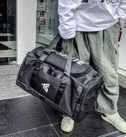 image-Hand-carrying Short Travel Lightweight Waterproof Travel Storage Large Capacity Multi-functional Gym Bag